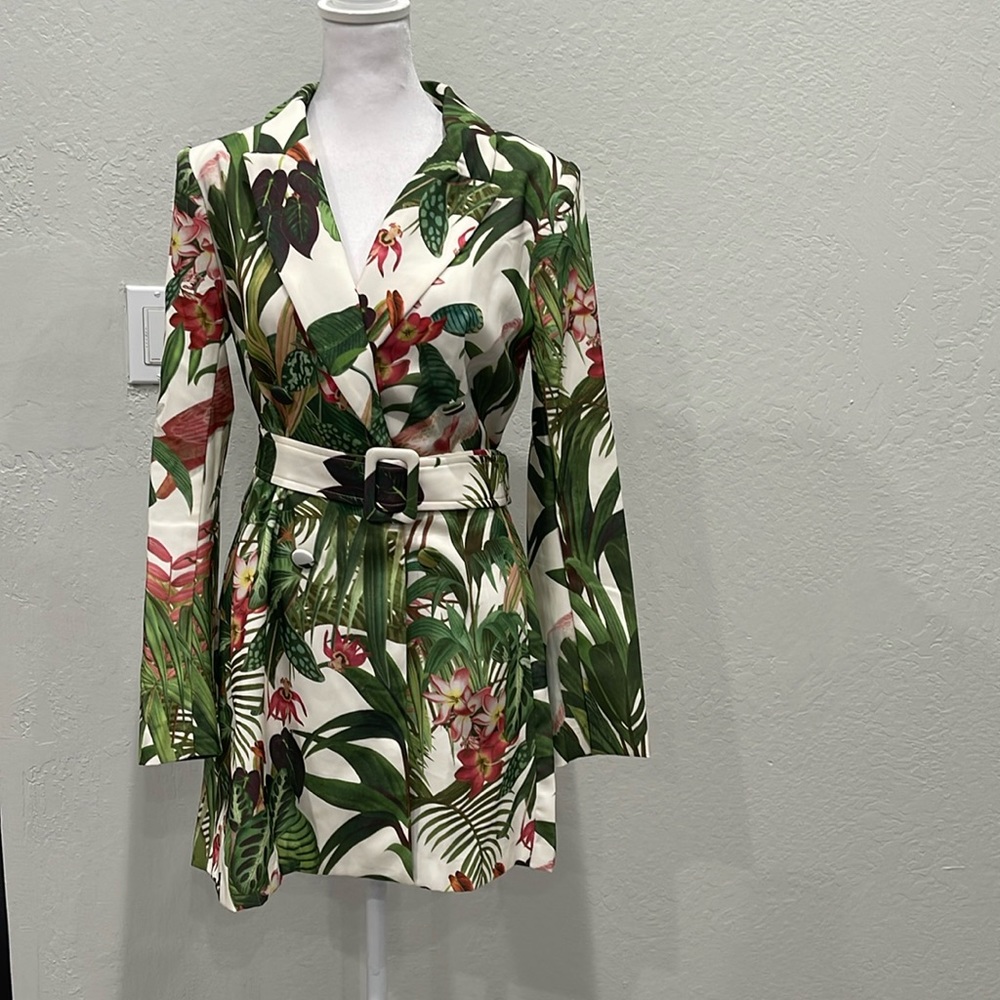 Dinne par dieu mini floral dress